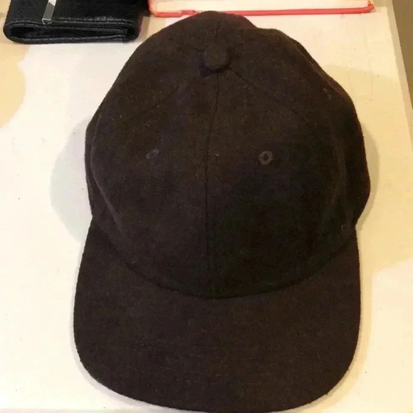 NWT Gap Brown Wool Blend Baseball Style Cap-OS - Picture 5 of 9